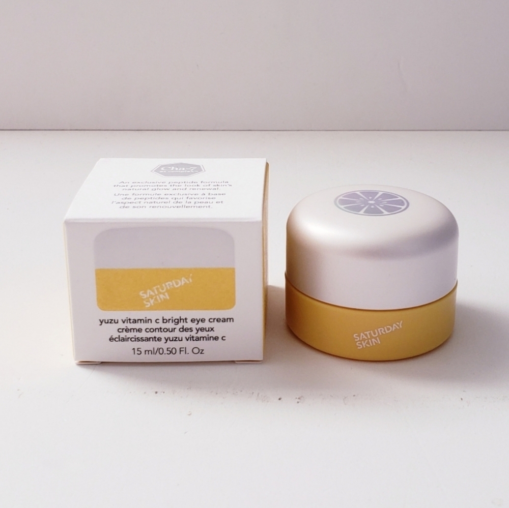 Saturday Skin Yuzu Vitamin C Bright Eye Cream